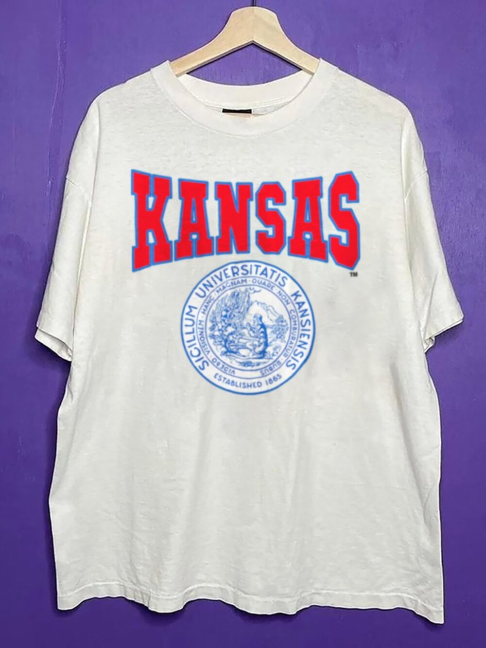 Vintage University of Kansas Athletics Kansas Jayhawks Shirt, Basketball Shirt